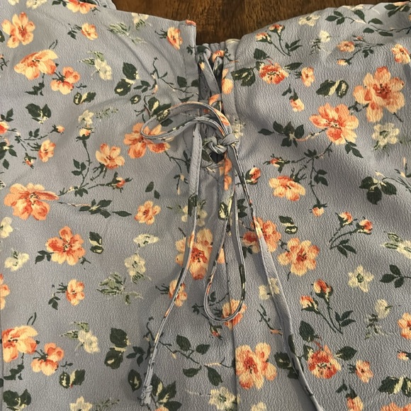 Abercrombie Long sleeve floral dress - blue - Picture 4 of 8